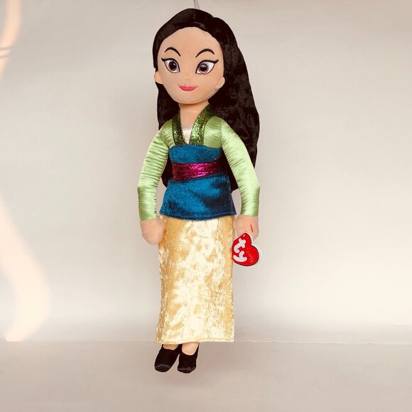 Ty New w/ Tag Sparkle Disney’s Mulan Plush Doll 16"( 41cm ) - Picture 8 of 16